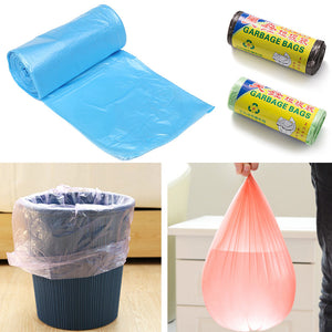 [variant_title] - 1 Rolls 50*45CM Size Garbage Bags Single Color Thick Convenient Environmental Cleaning Waste Bag Plastic Trash Bags (random color)