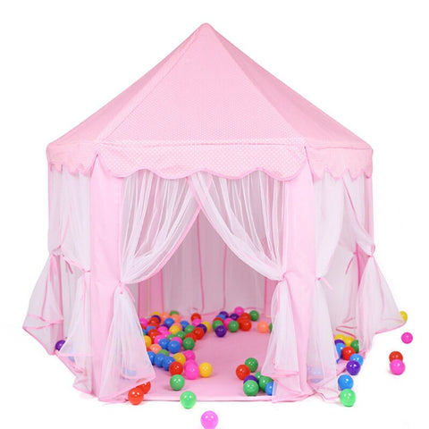 [variant_title] - 140x135cm Large Princess Castle Tulle Child House Game Selling Play Tent Yurt Creative Develop Outdoor Indoor  Toys