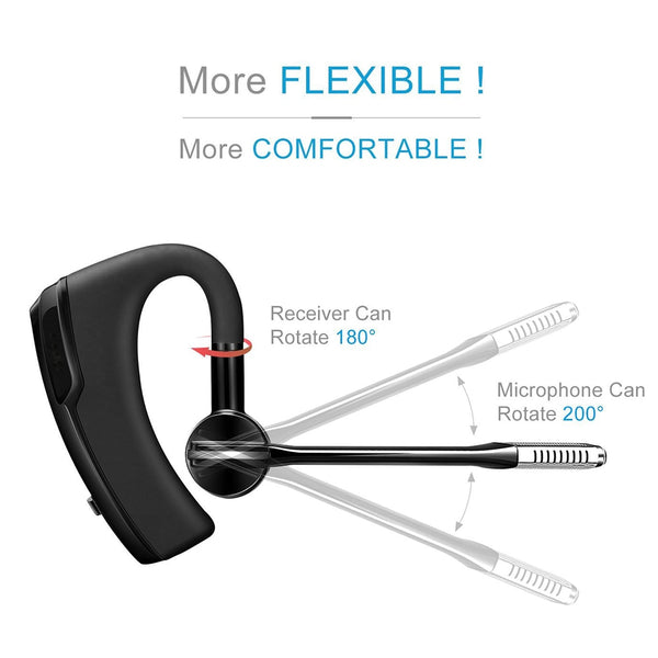 [variant_title] - 2019 Newest Bluetooth Headset K6 Wireless Bluetooth Earphone Earbuds Stereo HD Mic Handsfree Business Headset for smart phone PC