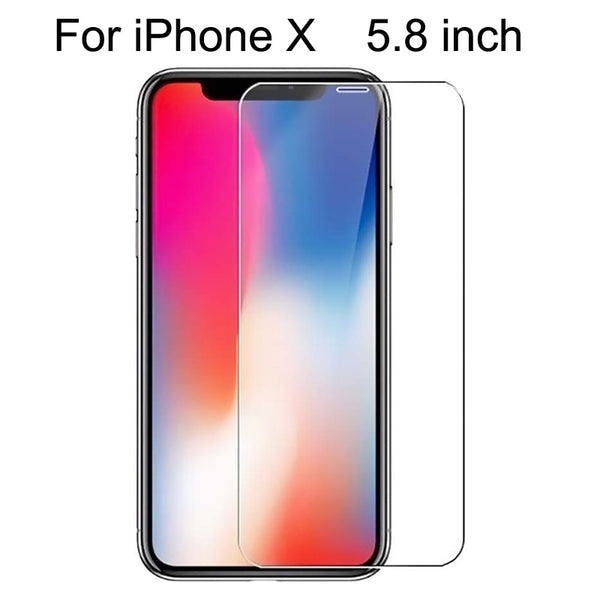 For iPhone X / 1 Piece - 10Pcs Tempered Glass For iPhone X XS MAX XR 4 4s 5 5s SE 5c Screen Protective Film For iPhone 6 6s 7 8 Plus X 11 Glass Protector