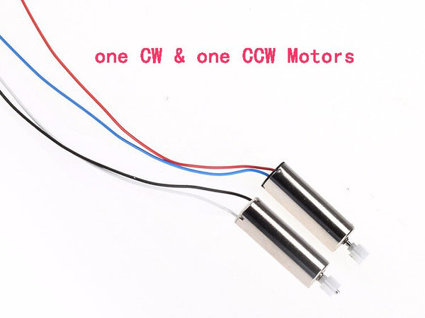 2 PCS - Motor 2Pcs Or 4Pcs Engine/Motor For KY601S RC Quadcopter Spare Parts Drone Motor