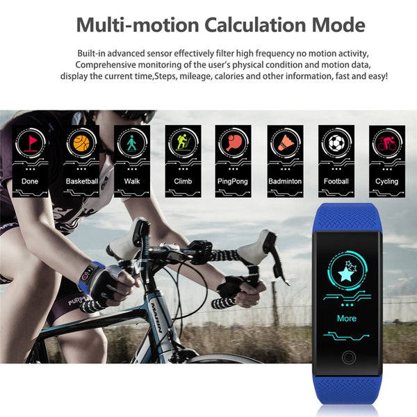 [variant_title] - BANGWEI Fitness Smart Watch Men Women Pedometer Heart Rate Monitor Waterproof IP67  Running Sport Watch For Android IOS