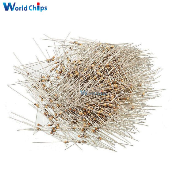 100PCS Film Resistors Resistance 10K Ohms OHM 1/4W 5% Carbon Film Assortment