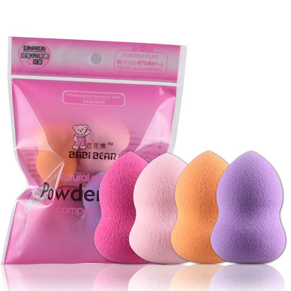 Default Title - 4PCS/LOT Face Foundation Sponge Blending Puff Cosmetic Puff Beauty Nose Facial Make Up Puff Tools for Women Brushes maquillage