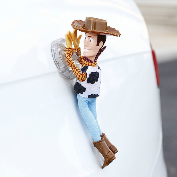 25 cm small woody st / As shown in figure - Lovely Toy Story Sherif Woody Car Doll Plush Toys Outside Hang Toy Cute Auto Accessories Car Decoration Toy Christmas Gift