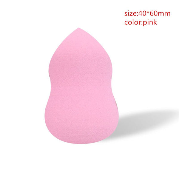 pink - 1pcs/lot Makeup Foundation Make Up Sponge Puff Cosmetics Powder Soft Cheap Cosmetics Makeup Sponge Beauty Tools Gifts YA238