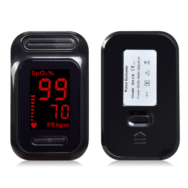 [variant_title] - ELERA Finger Pulse Oximeter Oximetro de dedo Portable Blood Oxygen Saturometro SPO2 PR Pulsioximetro Pulsoximeter Oxymeter