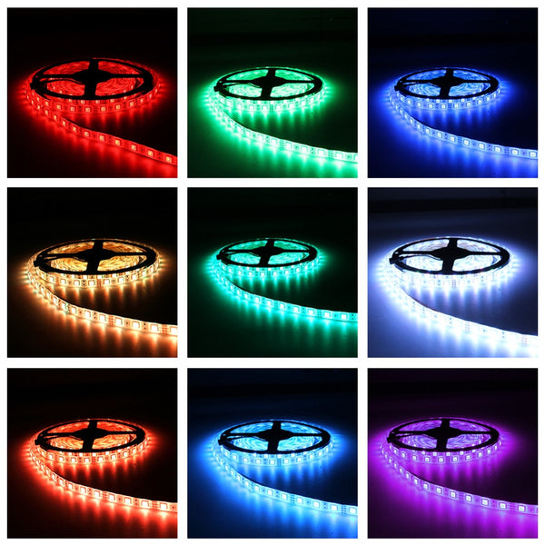 [variant_title] - USB Mini 3key LED Strip DC 5V Flexible Light 60LEDs 50CM 1M 2M 3M 4M 5M SMD 2835  Desktop Decor Screen TV Background Lighting