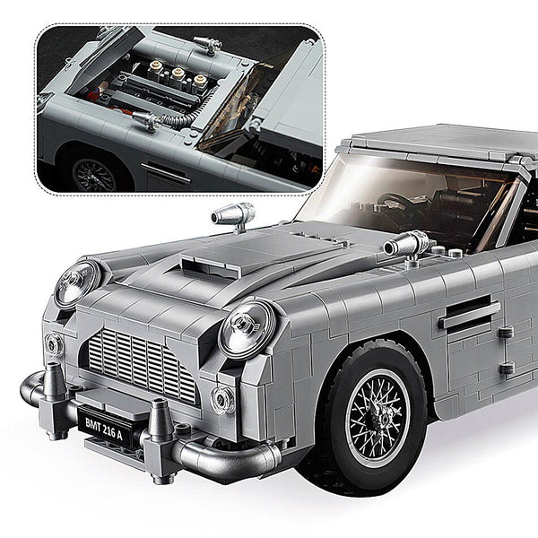 [variant_title] - Compatible withTechnic Series 10262 Aston Martin DB5 Set Building Blocks Bricks Children Car Model Gifts Toys (Silver)