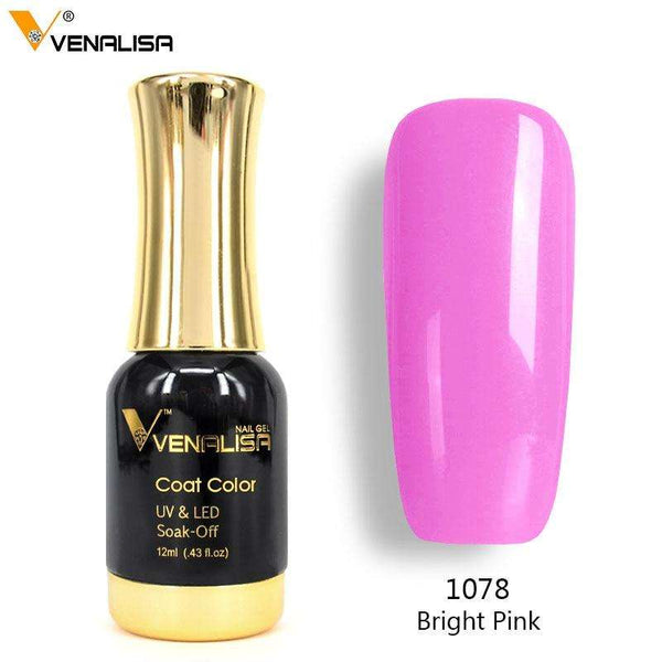 1078 - #60751  2019 New Venalisa Nail Paint Gel 12ml 120 colors Gel Polish Nail Gel Soak Off UV Gel Polish Nail Lacquer Varnishes