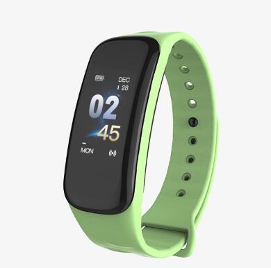 Green - Wearpai C1Plus Men Sport Watches Heart rate Blood Pressure  Sleep Monitoring FitnessTracker Digital Clock Relogio Inteligente