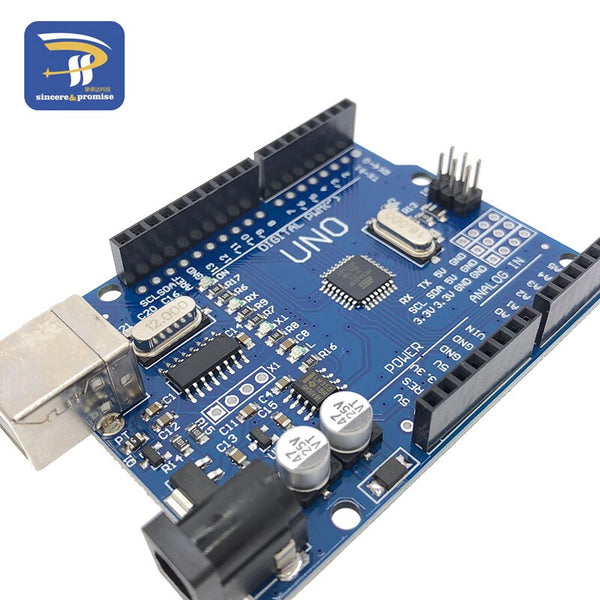 [variant_title] - One set UNO R3 Development Board ATmega328P CH340 CH340G For Arduino DIY KIT With Straight Pin Header (NO USB CABLE)