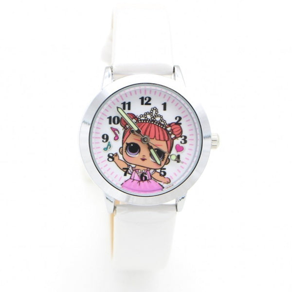 white - 2018 New Fashion cute girls design Children Watch Quartz Jelly Kids Clock boys Students Wristwatches Relogio kol saati clock