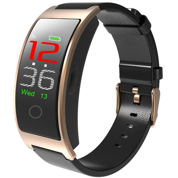 Gold - COXRY Heart Rate Smart Watch Men Sport Digital Watch Women Stopwatch Waterproof Wrist Watch Blood Pressure Pedometer Smartwatch