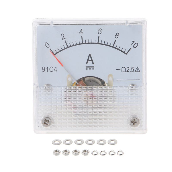 10A - OOTDTY Class 2.5 Accuracy DC 100uA 20mA 30mA 500mA 0-1A 2A 3A 5A 10A 15A 20A 30A Ampere Analog Panel Meter Ammeter 91C4