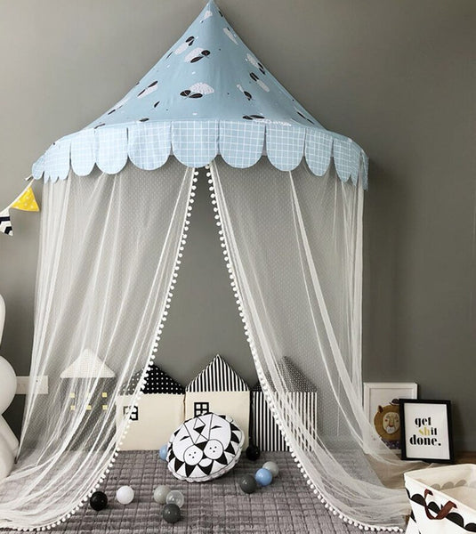 [variant_title] - Kid  Toy Tents Teepee Child  Play Tent  Portable Crib Tent Baby Play House Decoration Birthday Gifts Props for Photography ZP040