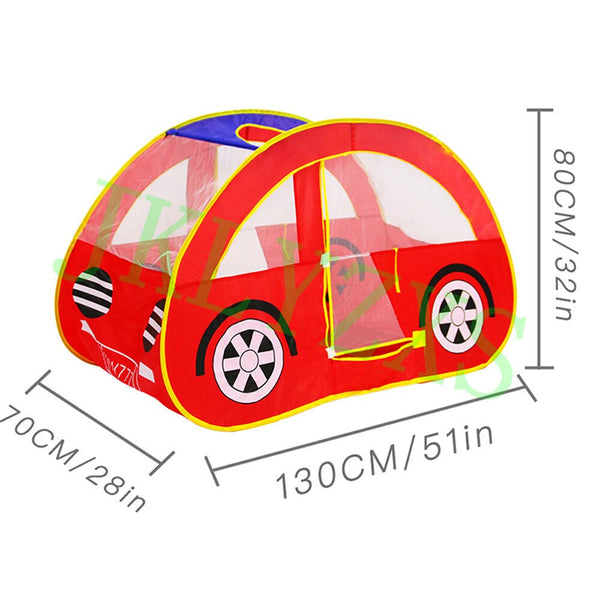 [variant_title] - Children's indoor game folding tent Outdoor car toy game house