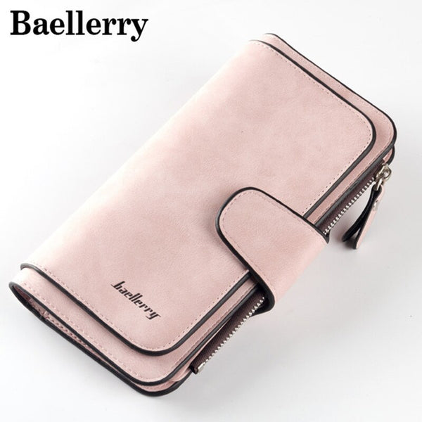 [variant_title] - Fashion Women Wallets Long Wallet Female Purse Pu Leather Wallets Big Capacity Ladies Coin Purses Phone Clutch WWS046-1