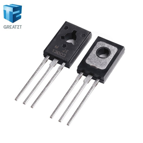 Default Title - GREATZT 10PCS/LOT MJE13003 E13003-2 E13003 TO-126 Transistor 13003 New Original