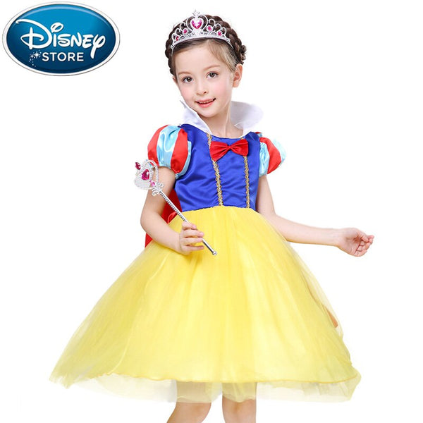 [variant_title] - Disney Frozen dress Girls Children Clothes Anna Elsa Girl Baby Elza Costume Kids Summer Princess Vestidos Infantis tulle dress