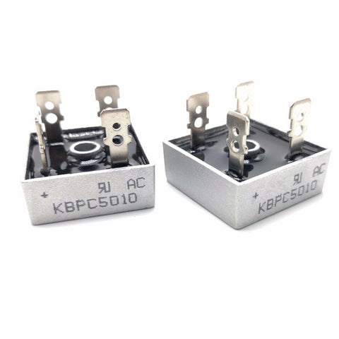 Default Title - 2PCS/LOT KBPC5010 50A 1000V Diode Bridge Rectifier kbpc5010 5010 power rectifier