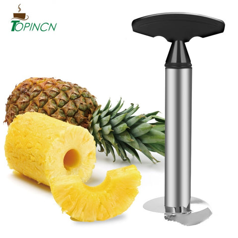 Default Title - Stainless Steel Pineapple Corer Peeler Cutter Easy Fruit Parer Cutting Tool Home Kitchen Accessories