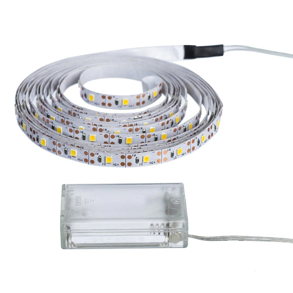 [variant_title] - 3AA Battery Power Led Strip Light  SMD2835 50cm 1M 2M 3M 4M 5M Flexible Lighting Ribbon Tape White/Warm White Strip Backlight