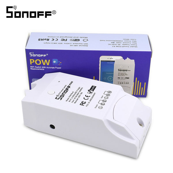 Default Title - Itead Sonoff POW R2 Wifi Smart Switch DIY Timer Power Consumption Measurement Smart Home Automation 250V 15A