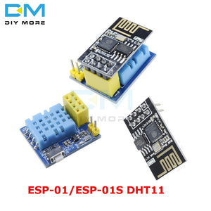 [variant_title] - ESP8266 ESP-01/ESP-01S DHT11 Serial Temperature Humidity Sensor Transceiver Receiver Module for Arduino NodeMCU Wireless WIFI