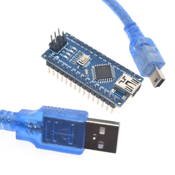 [variant_title] - Free Shipping for arduino Nano V3.0 controller ATMEGA328P ATMEGA328 original CH340 +USB cable