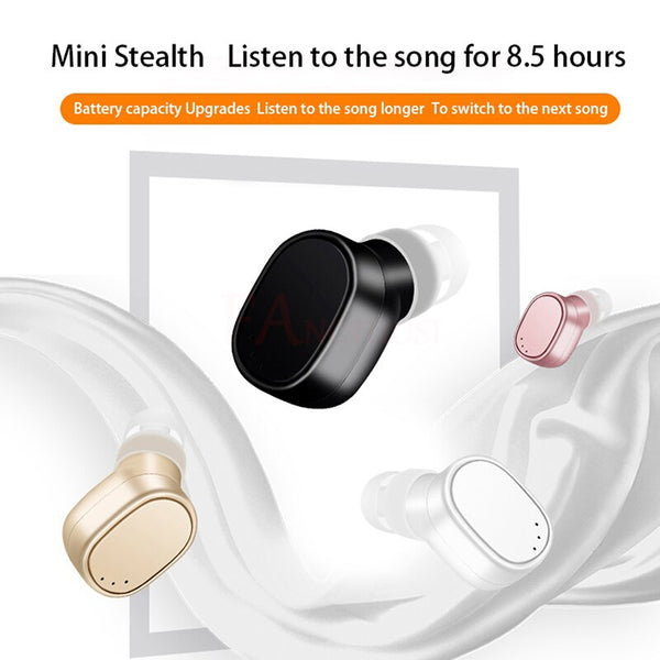 [variant_title] - FANGTUOSI USB charge Bluetooth Earphone Wireless Headset Mini Earbuds Handsfree Bluetooth Earpiece with Mic for iPhone xiaomi