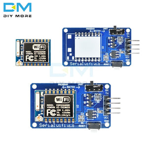 [variant_title] - ESP8266 ESP-07 ESP07 Wifi Serial Transceiver Wireless Board Module 3.3V-5V 8N1 TTL UART Port Controller for Arduino UNO R3