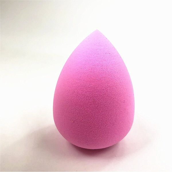 Pink - 1pcs Cosmetic Puff Powder Puff Smooth Women's Makeup Foundation Sponge Beauty to Make Up Tools Accessories Water-drop Shape