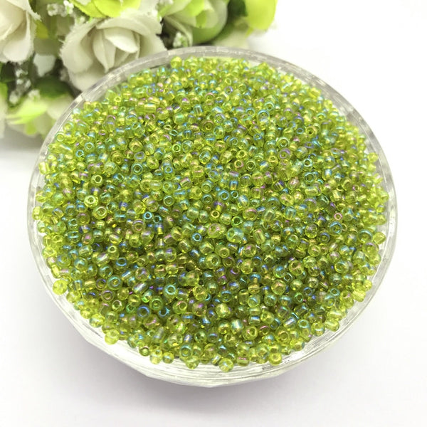 56 - 1000pcs 2mm Charm Czech Glass Seed Beads DIY Bracelet Necklace For Jewelry Making Accessories