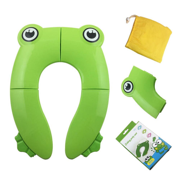 Default Title - Baby Travel Folding Potty Seat Toddler Portable Toilet Training Seat Children Urinal Cushion Children Pot Chair Pad /mat (1)