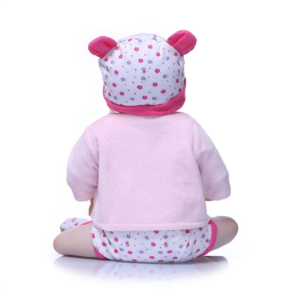 [variant_title] - NPK Full Body Silicone Reborn Baby Doll kids Playmate Gift For Girls Baby Girl Alive Soft Toys For Bouquets Doll Bebes Reborn