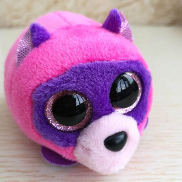 24 / 0-10cm - TY Beanie Boo teeny tys Plush - Icy the Seal 9cm Ty Beanie Boos Big Eyes Plush Toy Doll Purple Panda Baby Kids Gift Mini Toys