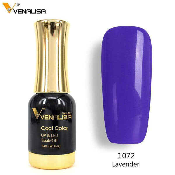 1072 - #60751  2019 New Venalisa Nail Paint Gel 12ml 120 colors Gel Polish Nail Gel Soak Off UV Gel Polish Nail Lacquer Varnishes