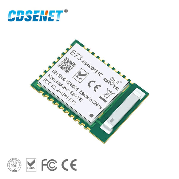 Default Title - nRF52840 Bluetooth 5.0 240MHz RF Transceiver CDSENET E73-2G4M08S1C 8dbm Ceramic Antenna BLE 4.2 2.4 GHz Transmitter and Receiver