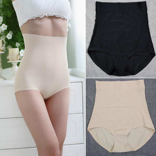 [variant_title] - Sexy Women Cotton Fiber Panties Fashion Designer Body Shaper Hip Abdomen Tummy Control Briefs High Waist Underwear For Women