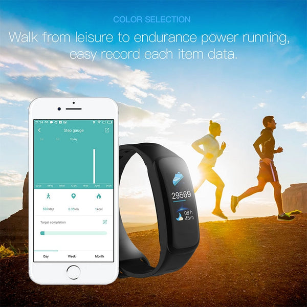 [variant_title] - Wearpai C1Plus Men Sport Watches Heart rate Blood Pressure  Sleep Monitoring FitnessTracker Digital Clock Relogio Inteligente