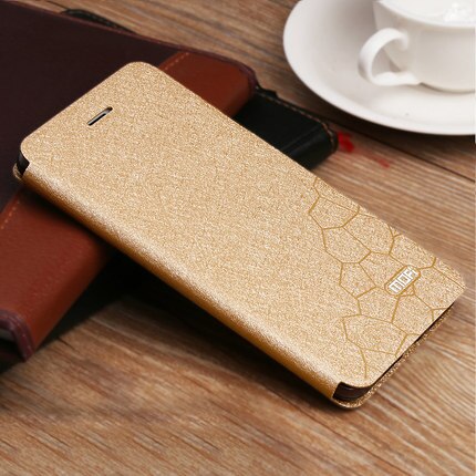 Gold / For Redmi Note 4X / Case only - For Xiaomi Redmi Note 5 Case Original MOFI Flip Leather Case For Red Rice Note 4X Hongmi Note 5 Stand Function Note 4 Global