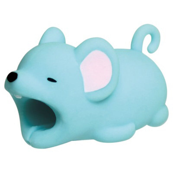 mouse - 1pcs kawaii Cable Bite Animal iphone Protector Shaped Winder Dog Bite Phone Accessory Prank Toy Funny