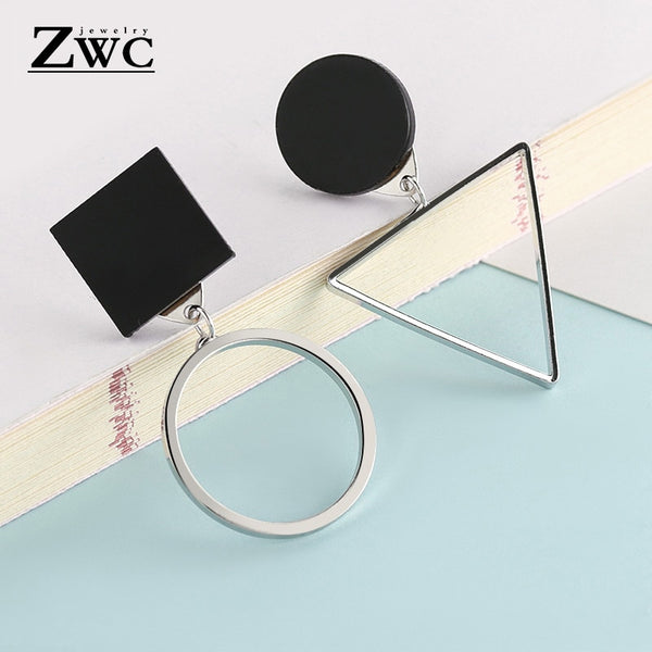 ZWC Fashion New Women's Acrylic Drop Earrings Hot Selling Long Dangling Earrings Gift For Women Party Wedding Jewelry Brincos