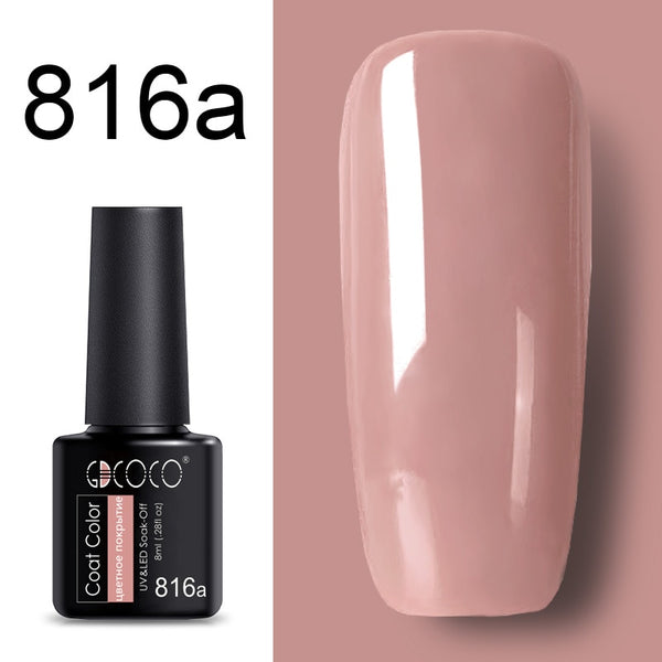 816a - #86102 GDCOCO 2019 New Arrival Primer Gel Varnish Soak Off UV LED Gel Nail Polish Base Coat No Wipe Top Color Gel Polish