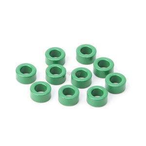 Default Title - 10Pcs Inductor Coils Green Toroid Ferrite Cores anti-interference Filter Rings AUG_21 Dropship