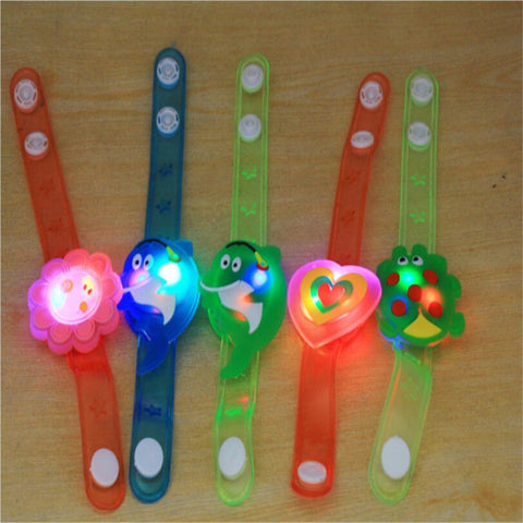 [variant_title] - 2018 Multicolor Light Flash Toys Wrist Hand Take Dance Party  High Quality Dinner Party Gift For Kid Random LED ColorLamps Light (Random)