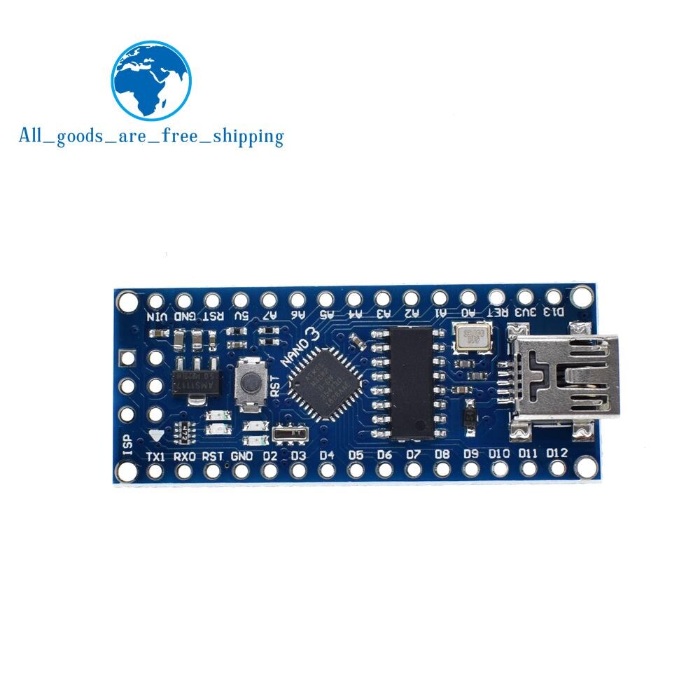Tzt 1pcs Mini Usb With The Bootloader Nano 30 Controller Compatible For Arduino Ch340 Usb 5881