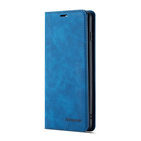 Blue / For iPhone 6 Plus - luxury Leather wallet Phone Case For iPhone 6 6S 7 8 Plus XR X XS Max Case Magnetic Card slot Flip Stand Cover Coque Funda etui