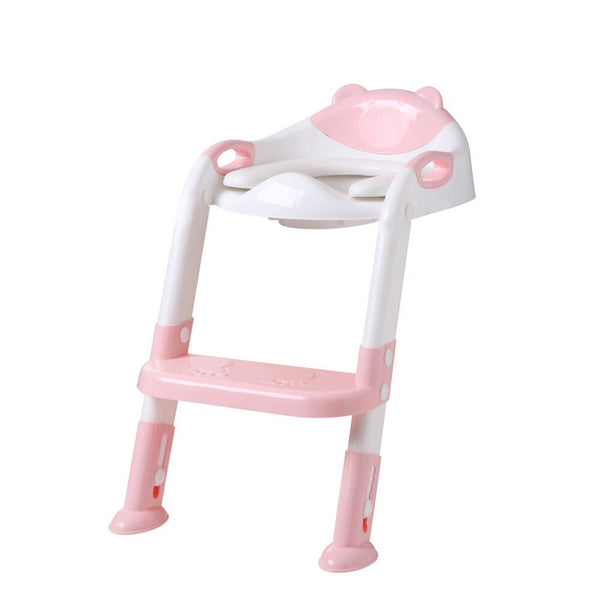 [variant_title] - MUQGE Hot Sale Baby Child Potty Toilet Trainer Seat Step Stool Ladder Adjustable Training Chair 2 Color Options